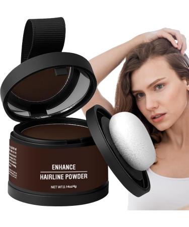 Hairline Powder | Root Touchup Powder Applicator Included - Long Lasting Hair Shading Tool Hair Concealer Gray Coverage for Fine and Thinning Hair - Buy Online on GoSupps.com