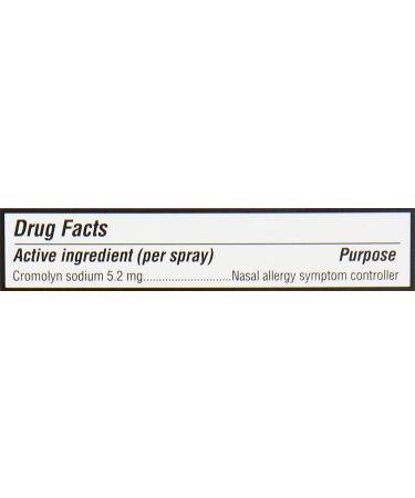 NasalCrom Nasal Spray 200 Sprays - Prevents & Relieves Allergy Symptoms - Non-Drowsy Formula - 0.88 Fl Oz - Buy Online on GoSupps.com