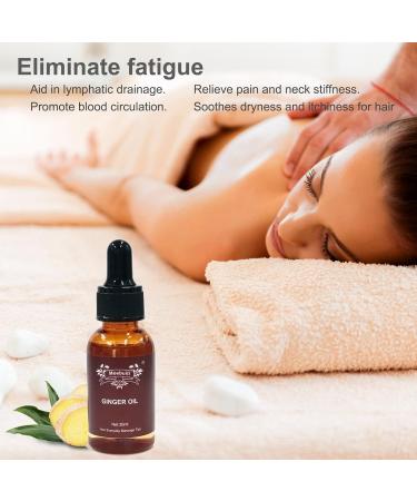 Massage Oil Lymphatic Drainage Ginger Oil Ginger Massage Oils Belly Drainage Ginger Oil Ginger Essential Oils for Massage Lymphatic Drainage Aromatherapy Ginger 30 ml (Pack of 3) - Buy Online on GoSupps.com
