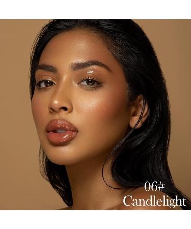 Erinde Liquid Highlighter 06 - Shimmering Face & Body Illuminator, Waterproof Glitter Makeup for Non-Sticky Glow - Buy Online on GoSupps.com