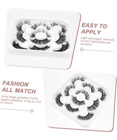 POPETPOP 25 Pairs Eyelashes Lash Cosmetics False Lash Women Fake Eyelash Soft Light Fake Lash Long Fake Lash Cosmetic Fake Lashes Soft Thick Lashes 3d Miss Extend Make up Fiber - Buy Online on GoSupps.com