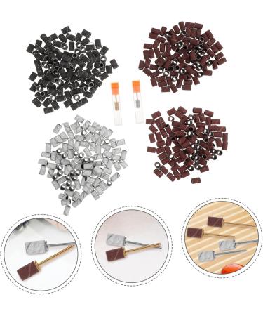 Ipetboom Faux Nails 1 Set Nail Sand Circle Cap Polisher Carbide Artificial Nails - Buy Online on GoSupps.com