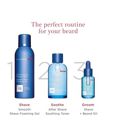 CLARINSMEN After Shave Soothing Toner | Cooling Aftershave for Men | Minimizes Pores, Soothes Irritation | 3.4 Fl Ounces - Buy Online on GoSupps.com