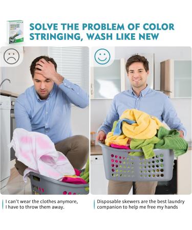 120 Disposable Dye Catcher Sheets - Color Lock Laundry Sheets for Odor Removal | Eco-Friendly No Additives Family Pack - Buy Online on GoSupps.com