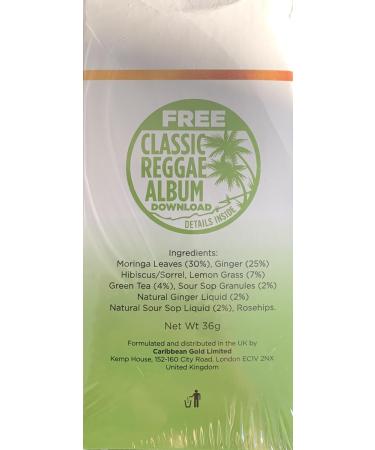 Grehge Fruit and Herbal Teas (Moringa Sour Sop & Ginger) - Buy Online on GoSupps.com