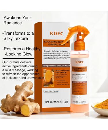 Peel Shot Keratin Care Spray with Kojic Acid - Exfoliating Treatment for Face & Body - 200ml / 6.76 Fl Oz 6.76 Fl Oz (Pack of 1) - Buy Online on GoSupps.com