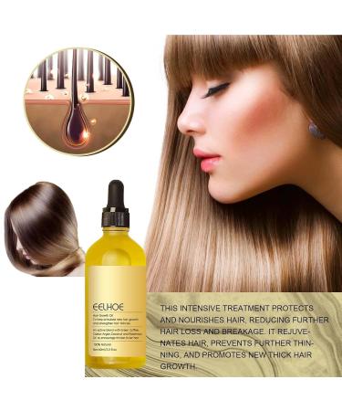Organic Rosemary Hair Growth Oil | Natural Solution for Thin & Damaged Hair | 60ml - Buy Online on GoSupps.com