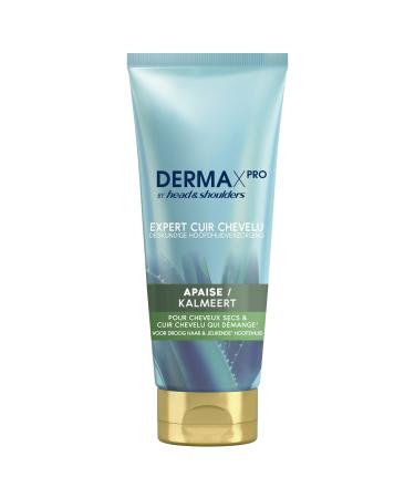 Head & Shoulders DERMAxPRO by Head & Shoulders SOOTHING Conditioner, For Dry Hair & Itchy Scalp – With Cactus Extract, Aloe Vera, & Vitamin E, 6x200 ml