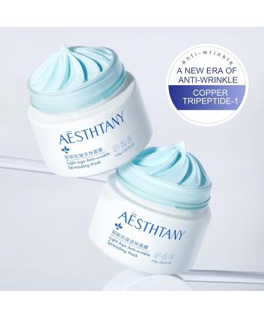 COPPER TRIPEPTIDE-1 Anti-Aging Face Mask - Fade Fine Lines & Wrinkles Revitalize Skin Radiance | 100g/3.52Fl Oz - Buy Online on GoSupps.com