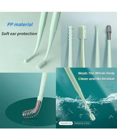 Silicone Ear Wax Remover Kit - 3Pcs for Safe and Easy Ear Cleaning - with Storage Box - Suitable for Children and Adults - Buy Online on GoSupps.com