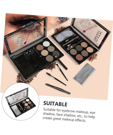 Beavorty Eyebrow Shaping Powder 1 Set Eyebrow Powder Set Woman Eyebrow Makeup Tool Eyebrow Pencil European and American - Buy Online on GoSupps.com