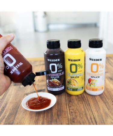 Weider Zero Barbecue Sauce. Zero Fat Sauce. Zero Sugar. 265 ml (Pack of 2) - Buy Online on GoSupps.com