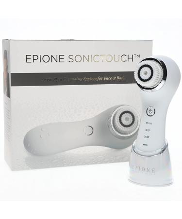 Epione Sonictouch Facial Cleansing Brush - 3 Speed Sonic Device for Gentle Deep Cleaning | Waterproof | Dr. Simon Ourian Recommended - Buy Online on GoSupps.com