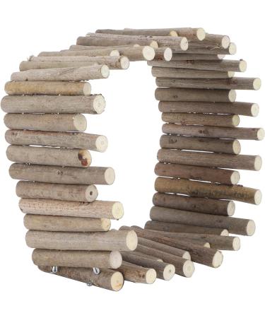 Longzhuo Hamster Wood Fence & Toys - Natural Hiding Place Molar Exercises for Small Animals - 40 cm - Buy Online on GoSupps.com