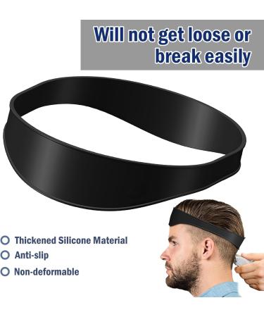 Curved Haircut Band Silicone Haircut Tape Shaving Stencil Haircut Stencil Easy and Quick Neck Cutting Stencil for DIY Home Haircuts Hair Cutting Instructions - Buy Online on GoSupps.com