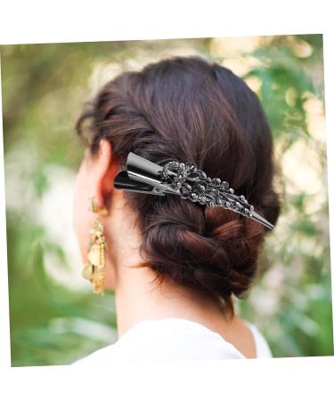 Beaupretty rhinestone hair clip hair jewelry hair decoration hair clips for women party hair clips women hair clips hairpin for women clips for hair big hairpin girl women's Metal - Buy Online on GoSupps.com