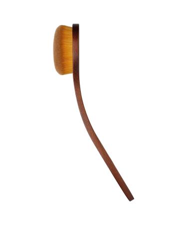 FOUNDATION BRUSH - POWDER BRUSH with soft touch fiber / vegan / synthetic fiber / size 14 / Made in Germany / 1 piece