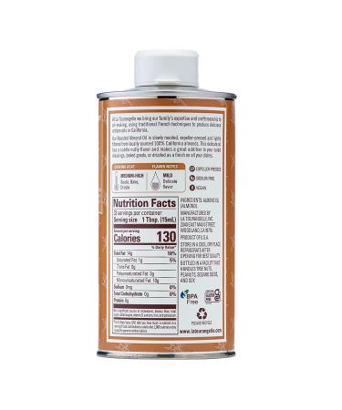 La Tourangelle  Roasted Almond Oil  Artisanal Cooking Oil Rich in Vitamins E  B  and P  Bake  Cook  and Whisk into Marinades and Vinaigrettes  16.9 fl oz Roasted Almond 16.9 Fl Oz (Pack of 1) - Buy Online on GoSupps.com