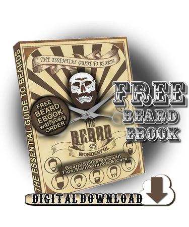 Beard Grooming Kit for Men in Metal Tin - 6 Piece Set with Sweet Orange Scent - Beard Wax, Balm, Oil, Comb - Gift Bag Included - Buy Online on GoSupps.com