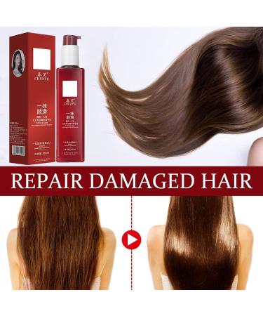 Chunfu Hair Mask Smoothing Essence Dry and Damaged Hair Mask Smooth Leave-in Conditioner Repairs Dry and Damaged Hair - Buy Online on GoSupps.com