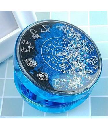 Lentil Storage Container & Cute Fashion Contact Lens Mini Box - Portable Travel Glitter Luxury Opaque Set (Blu Purple) - Buy Online on GoSupps.com