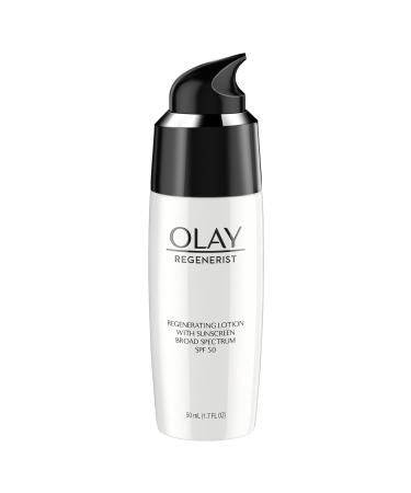 Olay Regenerist Regenerating Lotion with Sunscreen SPF 50 1.7 fl oz (50 ml)