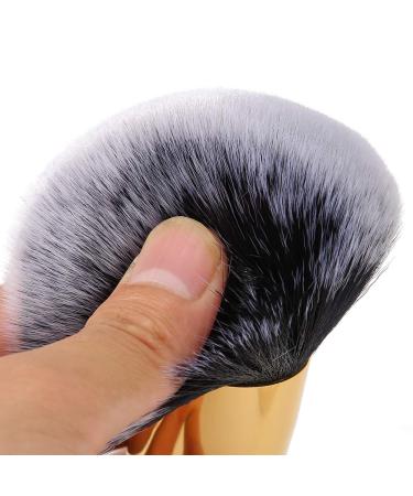 Buy Kabuki Brush - Large Face Makeup Brush for Blush Bronzer & Powder | Wet & Dry Cosmetic Tool - International Shipping Available - Buy Online on GoSupps.com