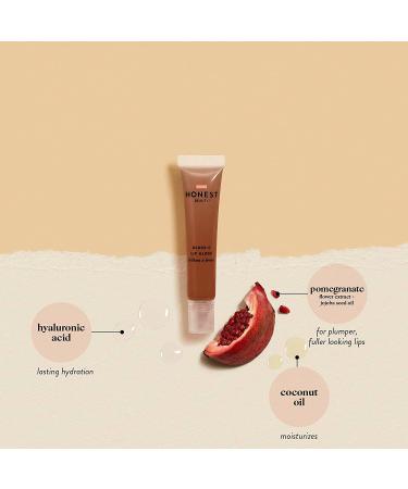 Honest Beauty Moonstone Lip Gloss | EWG Certified, Vegan & Cruelty-Free | 0.33 fl. Oz - Buy Online on GoSupps.com