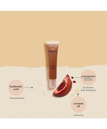 Honest Beauty Pink Agate Vegan Lip Gloss with Coconut Oil & Hyaluronic Acid 0.33 Fl Oz - Buy Online on GoSupps.com