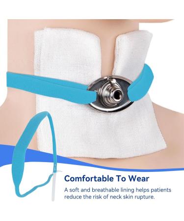 Tracheostomy Tube Holder Belt Conduit Neck Ties Strap Trachea Bands Securement Device Hospital Accessory(5 pcs) - Buy Online on GoSupps.com