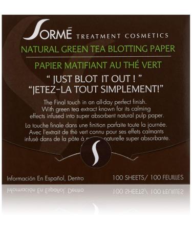 Sorme' Treatment Cosmetics Blotting Paper Green Tea