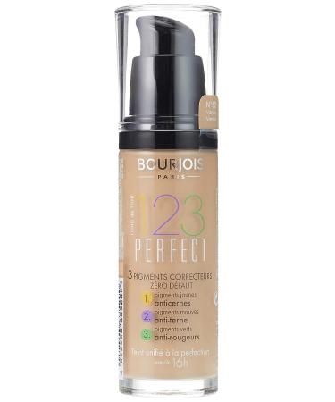 Bourjois Fond de Teint 123 Perfect Foundation 52 Vanille - 1oz | For Women - Buy Online on GoSupps.com