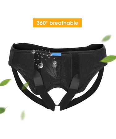 Hernia Belts for Men & Women | Breathable Adjustable Support Bandage XL | Pain Relief & Symptom Relief - Buy Online on GoSupps.com