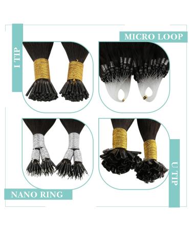 Youngsee Real Hair Extensions - Bonding | 40cm Brown Remy Hair U Tip | 50g Dark Brown #2 - Buy Online on GoSupps.com