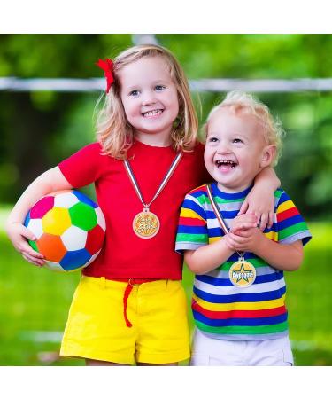 Design Your Own Award Medals Kit - 36 Pcs DIY Fun Craft Activity for Kids | Party Favors for Boys and Girls - Buy Online on GoSupps.com