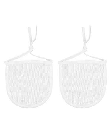 Breathable Laryngectomy and Tracheostomy Neck Stoma Guard Cover Trach Covers for Tracheostomy Tube Holder Dust- Proof Shield Neck Trachea Cover(2 pcs)