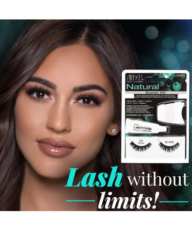 Ardell False Eyelashes Starter Kit Natural 101 Black - 4 Pack | Shop Internationally - Buy Online on GoSupps.com