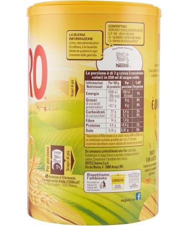 Nestl 6x Nestle Orzoro Classico Instant soluble barley grain coffee coffee 120 gr - Buy Online on GoSupps.com