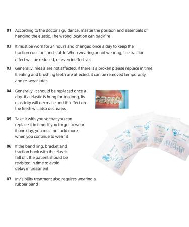 Buy Dental Orthodontic Elastics Rubber Latex Bands - 10 Packs 1000 Pcs Chipmunk 1/8" (5.0oz) - International Shipping Available - Buy Online on GoSupps.com