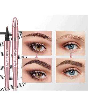  G n rique 3D Waterproof Long-Lasting Eyebrow Pencil Magic Eyebrow Pencil with 4 Micro Split Tips Eyebrow Dye Durable and Stain Resistant For Natural and Defined Eyebrows - Buy Online on GoSupps.com