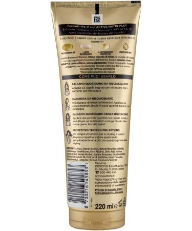  Pantene Pantene Miracle Perfect Curly 3 Minute Balm for Curly Pancakes Pro-V and Active Nutri-Plex 220ml - Buy Online on GoSupps.com