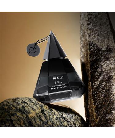 7Sce'nts Black Rose Unisex Perfume Long-Lasting Luxury Fragrance for Men & Women Eau de Parfum for Valentine's Day & Special Occasions 100ml (3.38 Fl Oz) - Buy Online on GoSupps.com