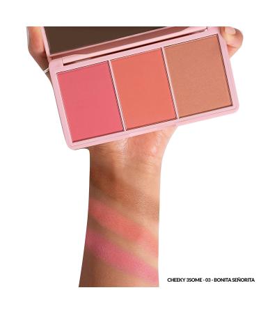 Kimchi Chic Beauty Cheeky 3Some Blush Trio - 03 Bonita Se orita - Buy Online on GoSupps.com