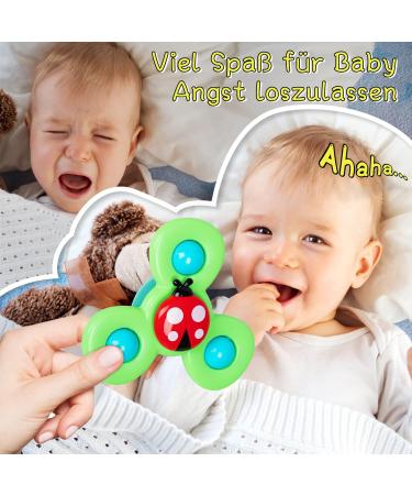 Winstico Suction Cup Toy Set - 3-Pack Fidget Sensory Insect Water Toys for Toddlers 18 Months+ | International Shipping Available - Buy Online on GoSupps.com