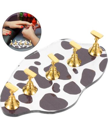 PATKAW 2 Sets Nail Practice Stand Nail Tip Art Display Holder Fingernail Press On Nail Stand with Base for False Nail Manicure Tool Nail Salon Supplies - Buy Online on GoSupps.com