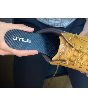 UTILE Carbon Fiber Insole - Rigid Shoe Insert for Turf Toe Foot Fractures & Arthritis | Orthotic Stiffener (XL - Men s 9-9.5 Women s 10-10.5) - Improve Comfort & Support - Buy Online on GoSupps.com