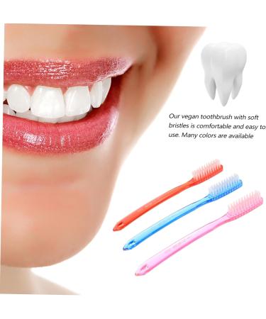 12th Biodegradable Toothbrush for Adults Brightening Hard Bristle Eco-Friendly Dental Hygiene with Floss Stick | International Shipping - Buy Online on GoSupps.com