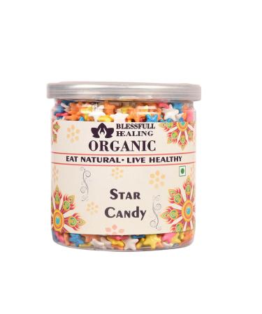Blessfull Healing Organic Star Candy 400 Gram Airtight Container (Packing May Vary)