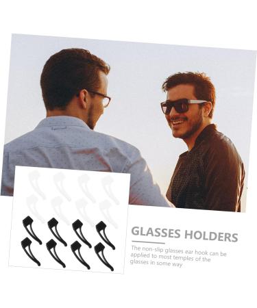 Healeved 20 Pairs Anti-Slip Silicone Glasses Covers & Holders | Ear Protectors for Schnapps Glasses | Durable Black & White Gel Pads (3.6x1.3cm) - Buy Online on GoSupps.com