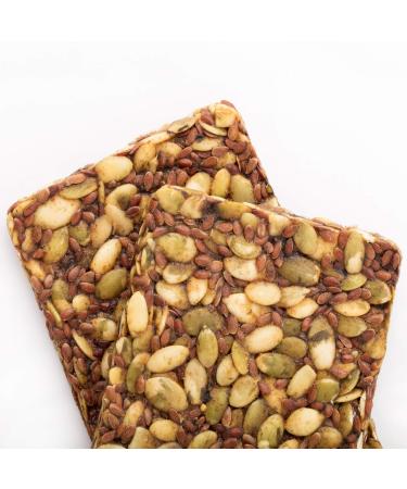 Go Raw Pumpkin Seed Bars | Keto, Gluten-Free, Vegan, Organic Superfood (10-Pack) - Buy Online on GoSupps.com